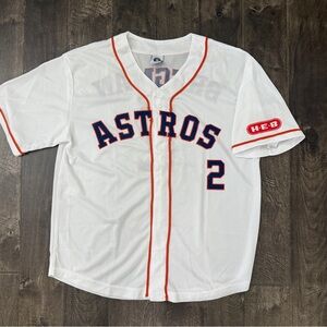 Astros “Bregman” White Baseball Jersey